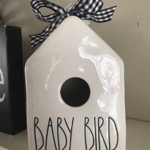 Rae Dunn BABY BIRD birdhouse